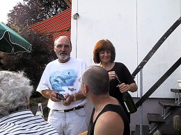  Gewaechshausbesichtigung bei H.Kloss 06.07.01